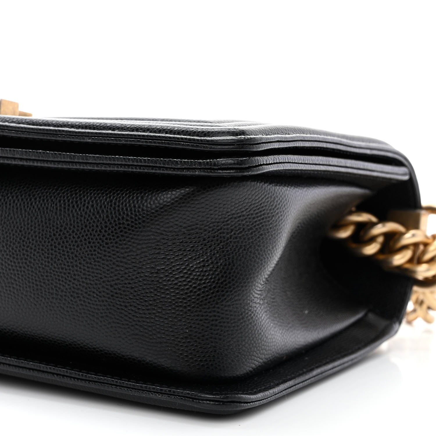 Chanel Caviar Quilted Medium Boy Flap Black 10 of 10