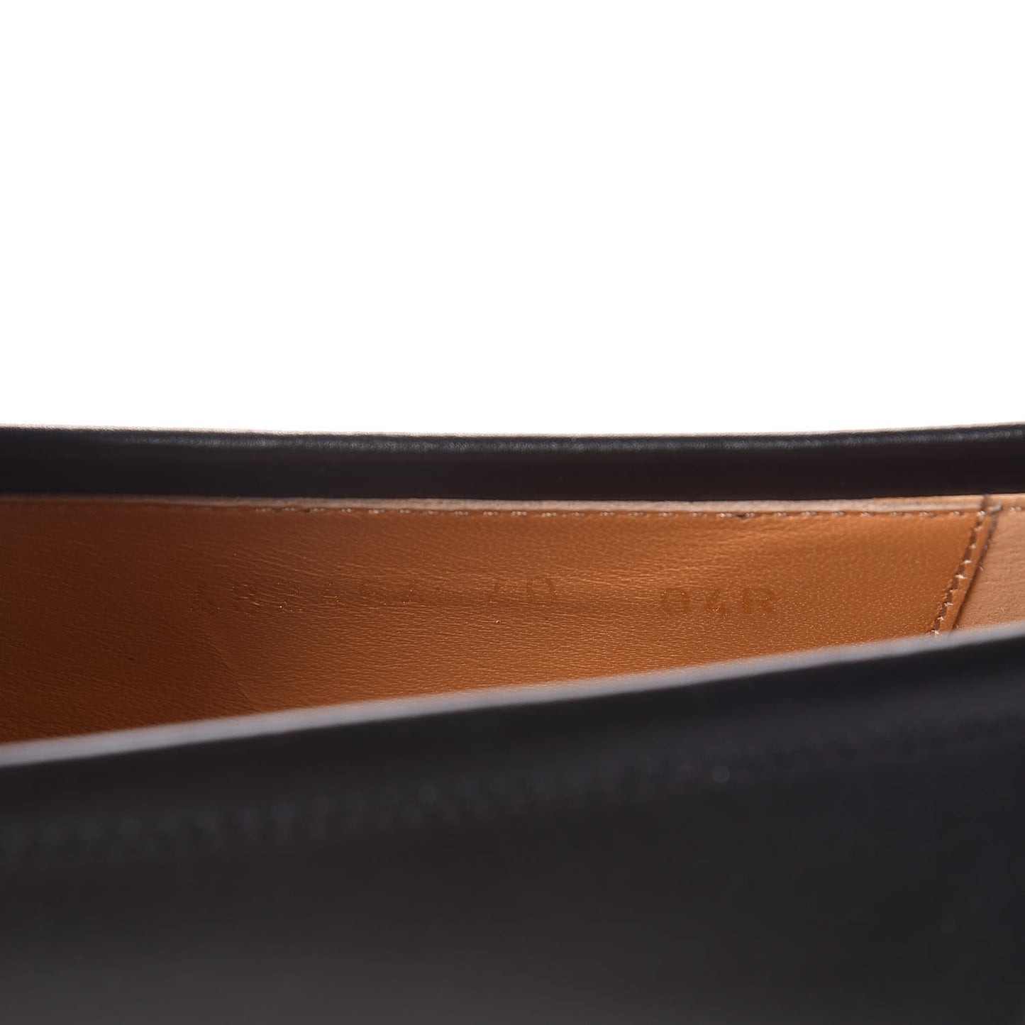 Calfskin Womens Jordaan Loafers 40 Black