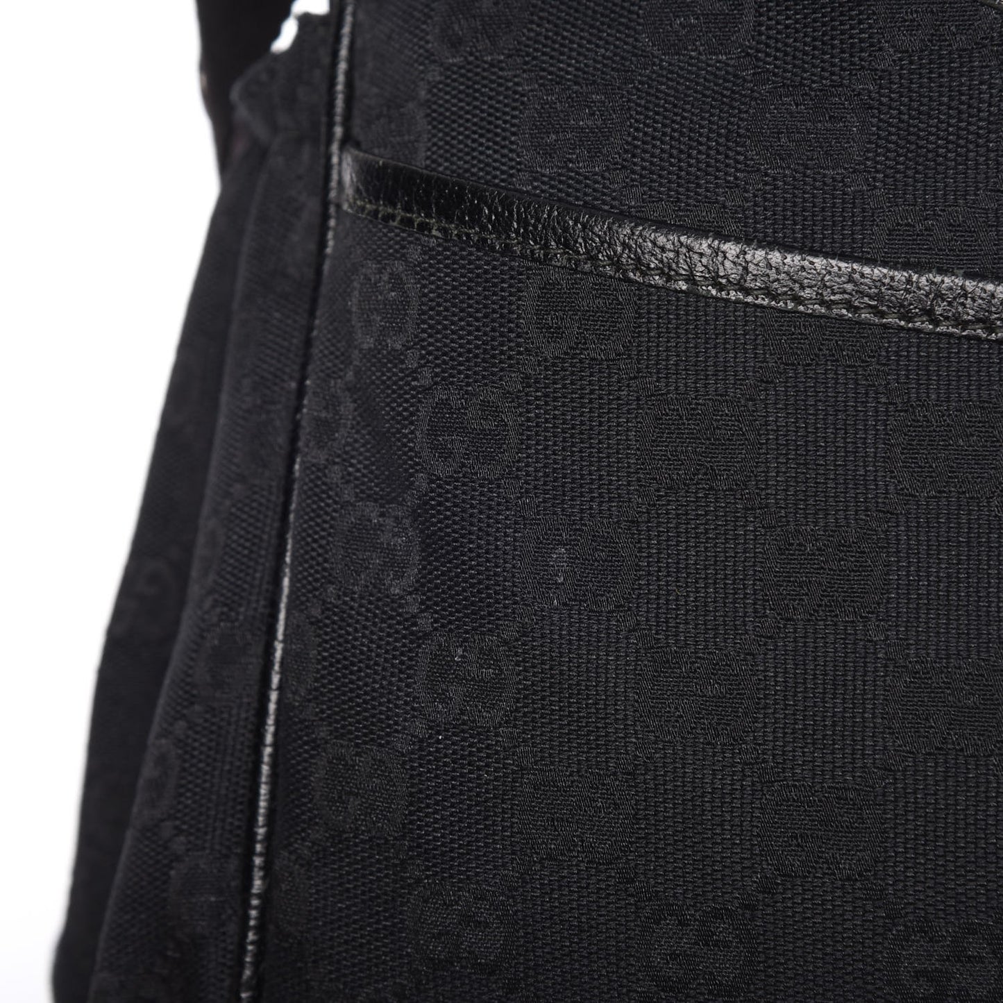 Monogram Large Diaper Bag Black
