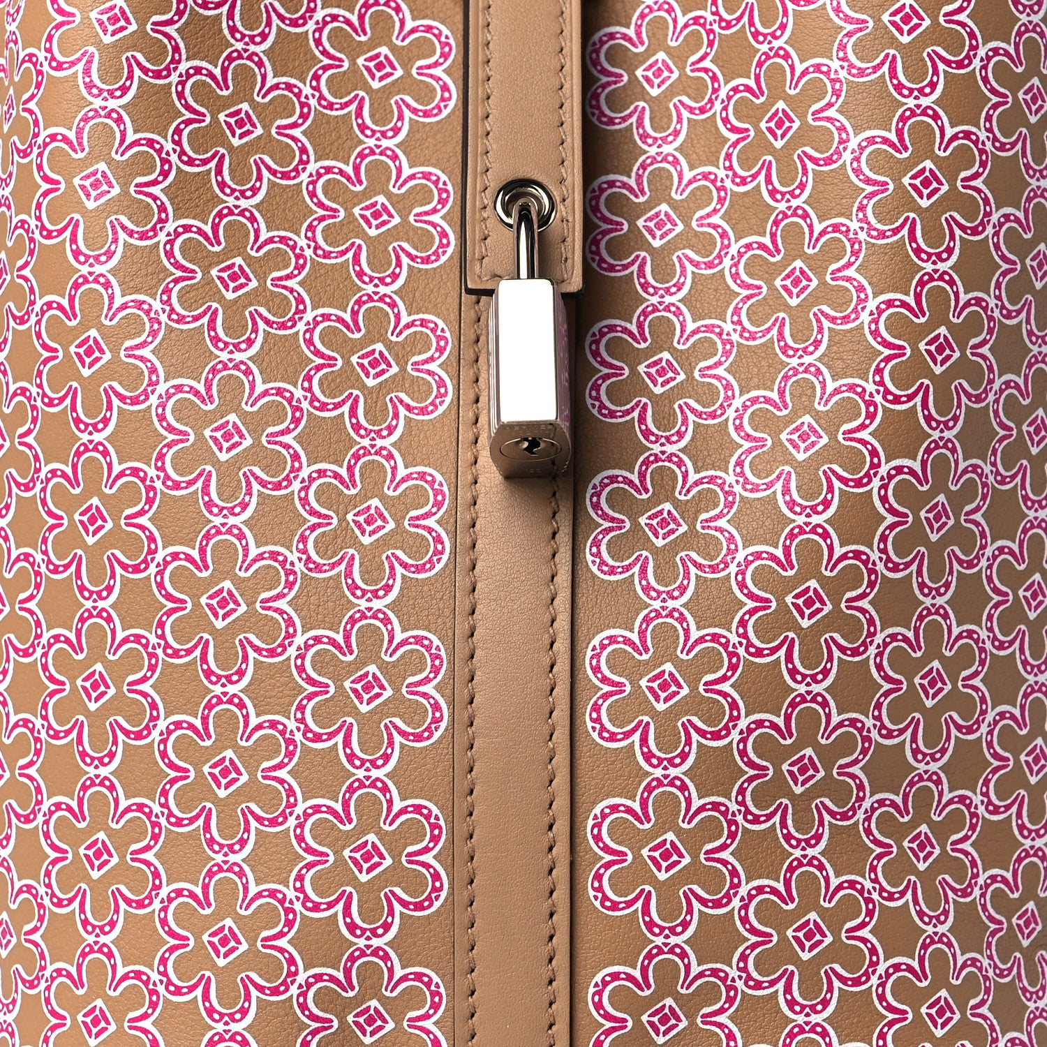 Hermes Swift Lucky Daisy Picotin Lock 18 PM Chai Rose White 7 of 10