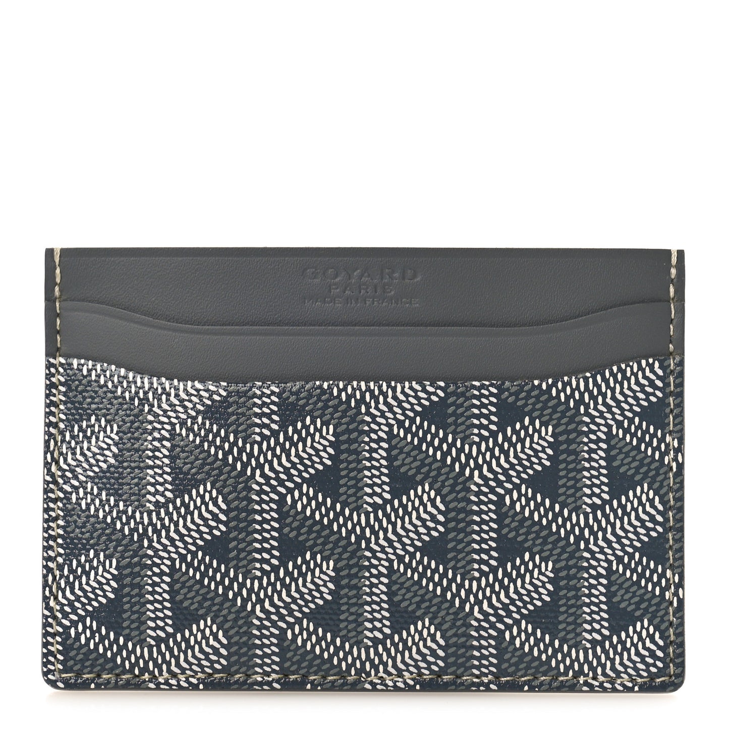 Goyardine Saint Sulpice Card Holder Grey
