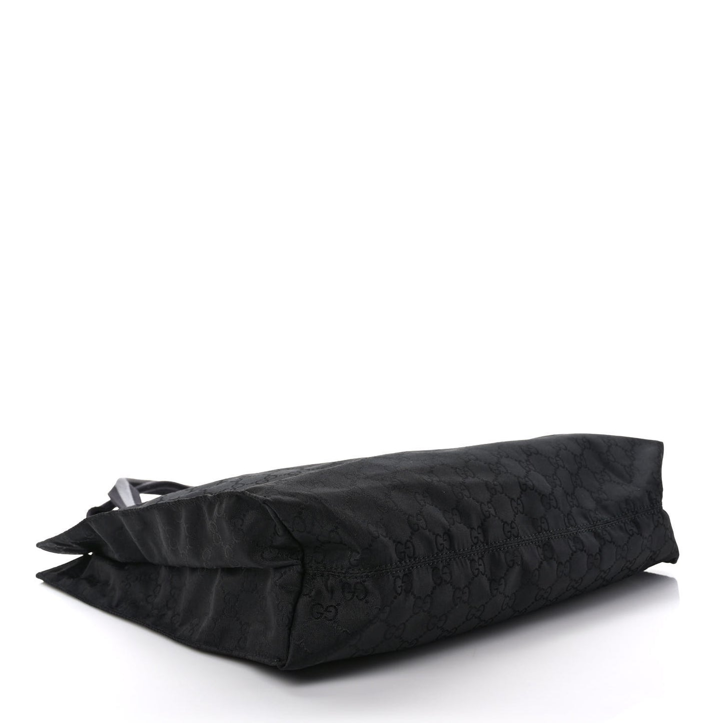 Nylon Monogram Tote Black