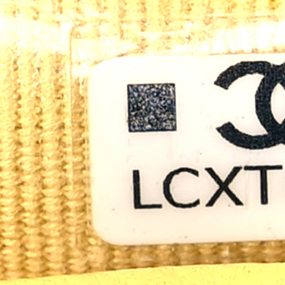 Chanel Lambskin Plexiglass Tortoise Shell Quilted Mini Pouch Yellow 8 of 11