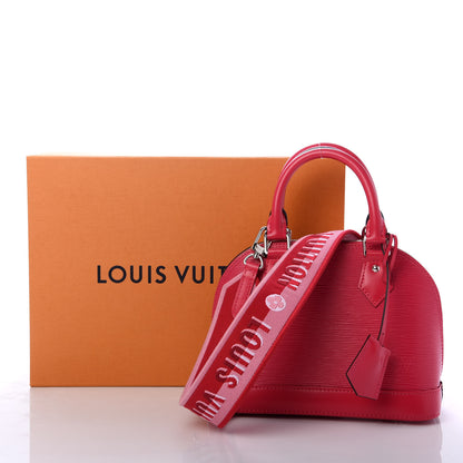 Louis Vuitton Epi Jacquard Alma BB Rose Pondicherry 10 of 10
