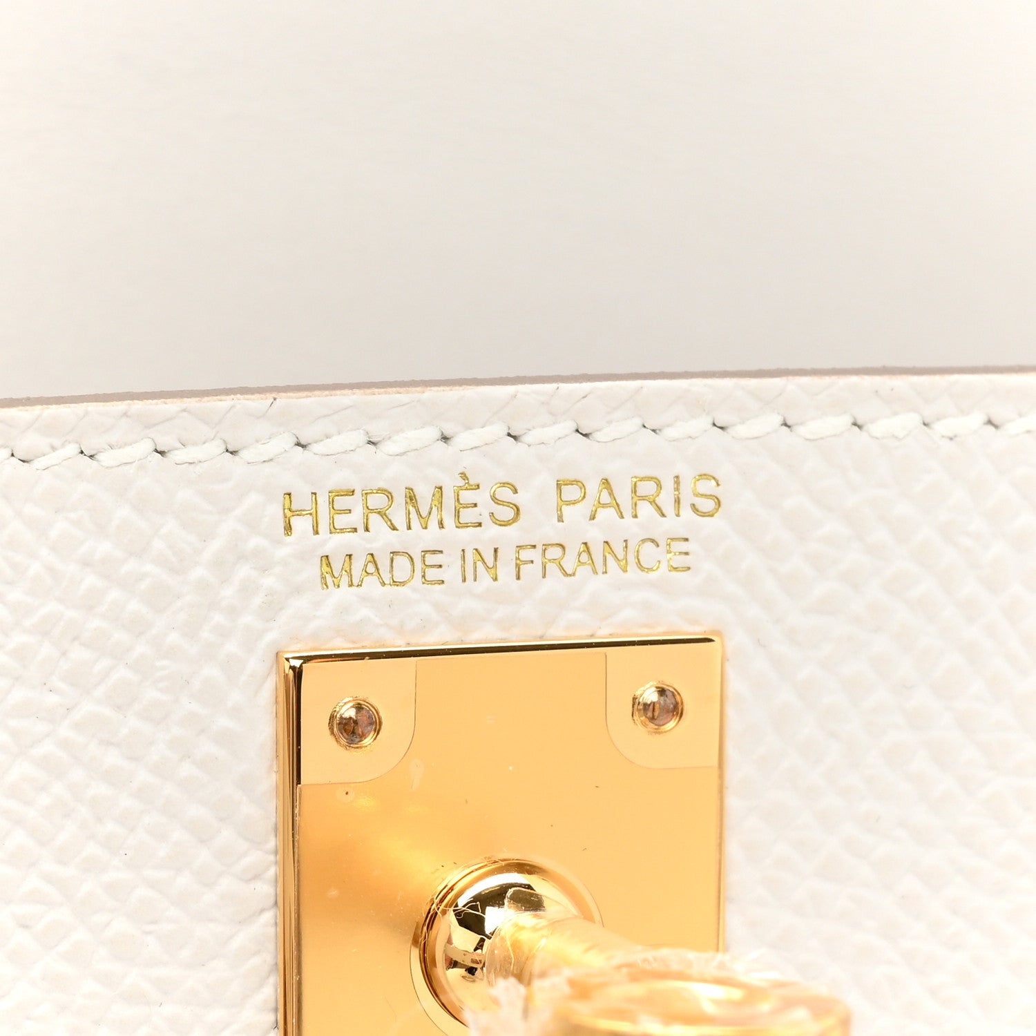 Hermes Epsom Mini Kelly Sellier 20 Gris Pale 6 of 8