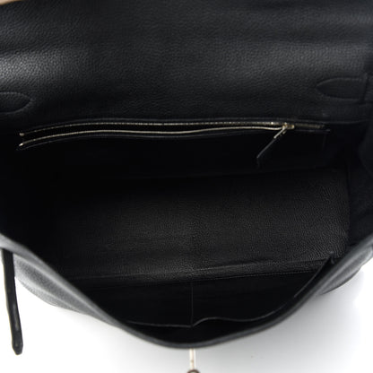 Hermes Togo Kelly Retourne 40 Black 5 of 10
