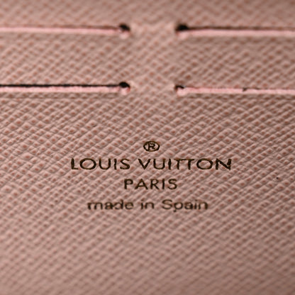 Louis Vuitton Monogram Clemence Wallet Rose Ballerine 6 of 6