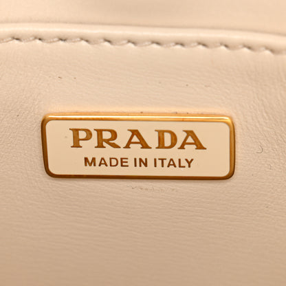 Prada Spazzolato Cleo Shoulder Bag Avorio 6 of 13