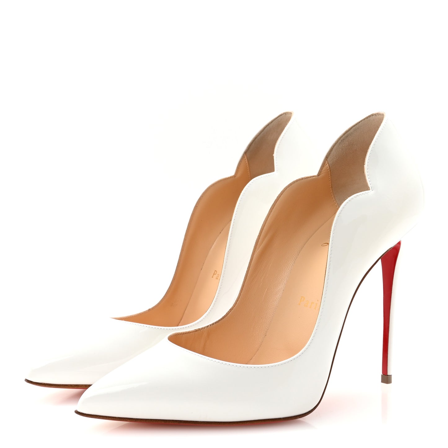 Patent Hot Chick 100 Pumps 39 White