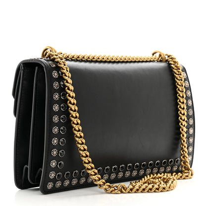 Gucci Calfskin Studded Small Dionysus Shoulder Bag Black 3 of 12