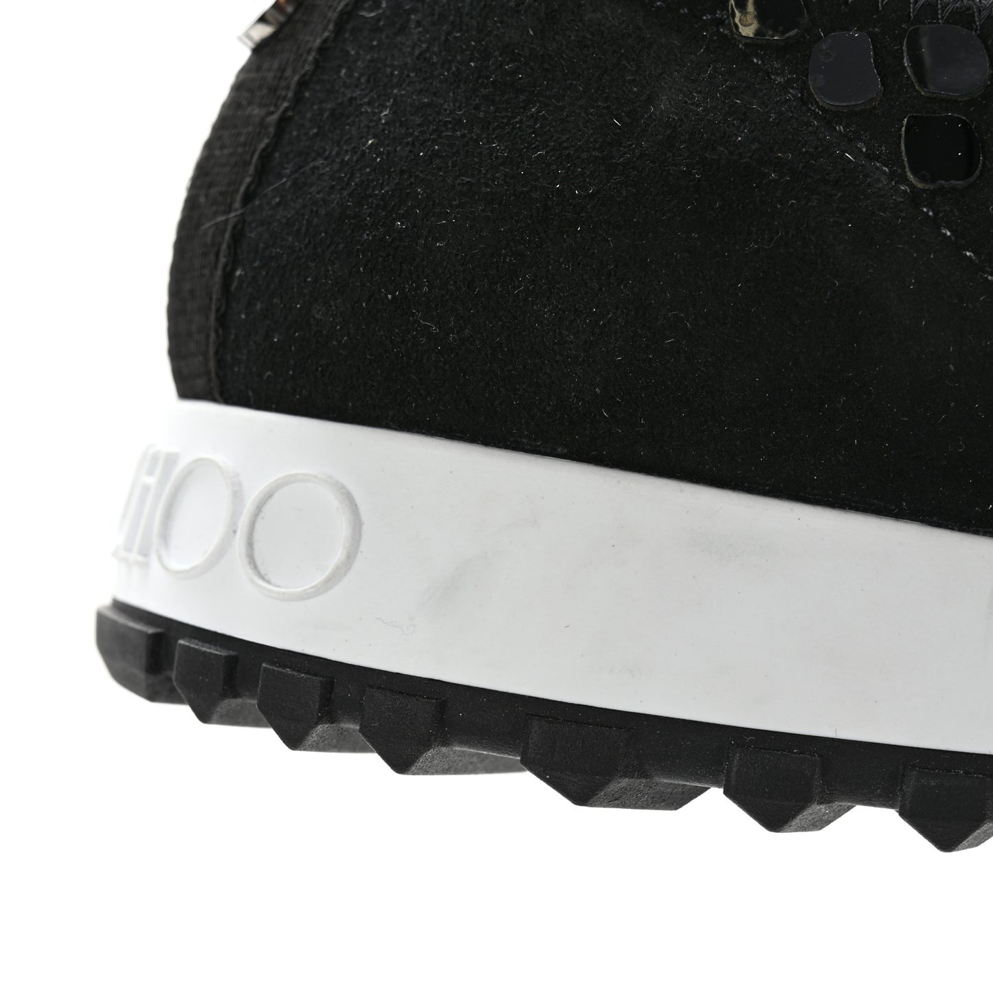 Patent Suede Montana Slip-On Sneakers 40 Black
