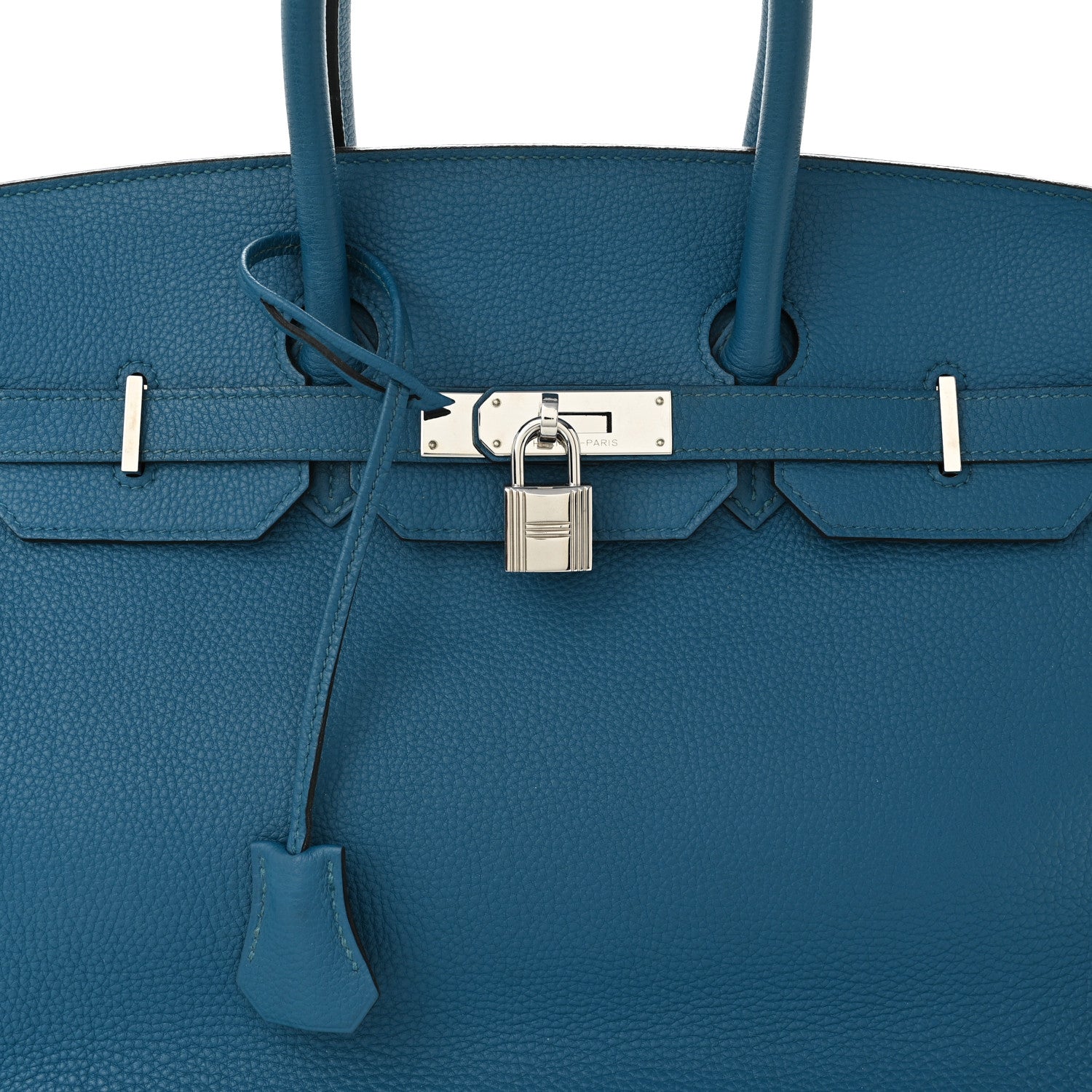 Hermes Togo Birkin 35 Bleu Izmir 8 of 14