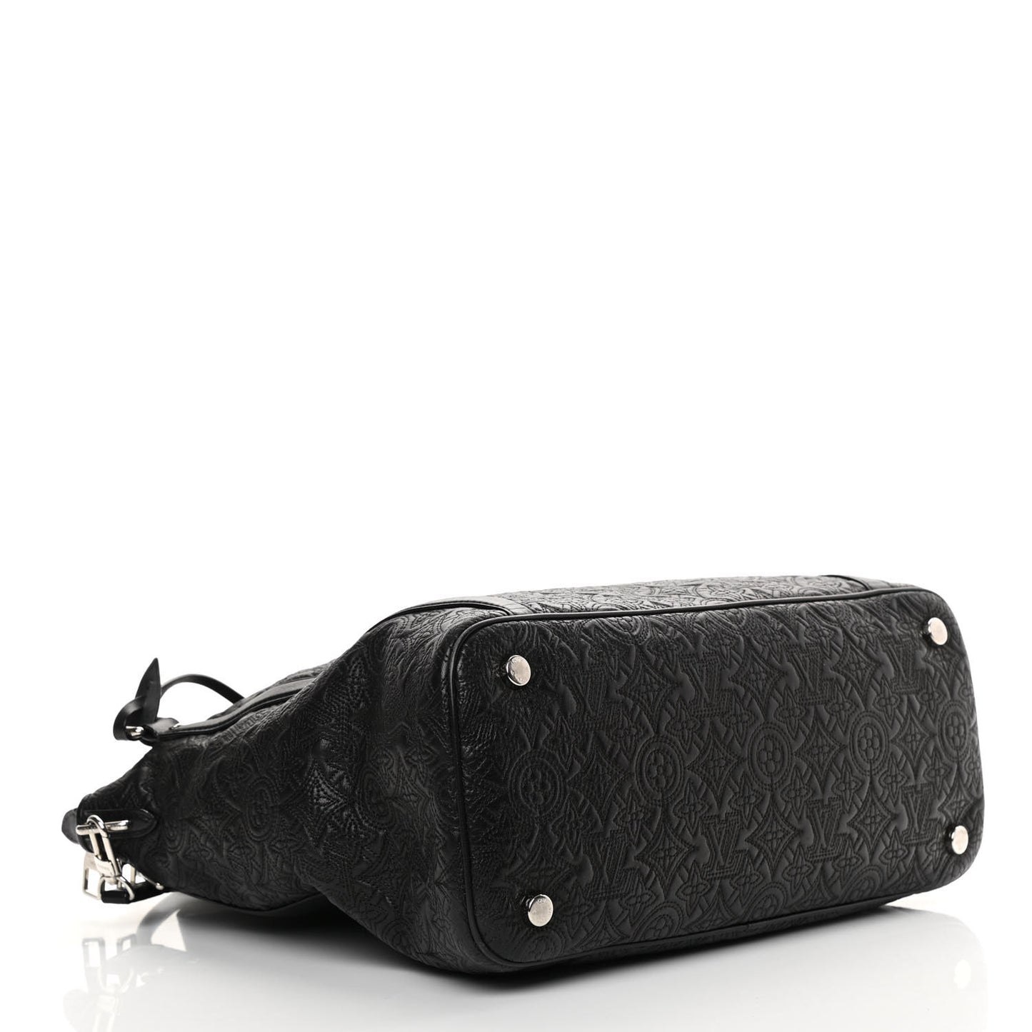 Monogram Lambskin Antheia Ixia MM Black
