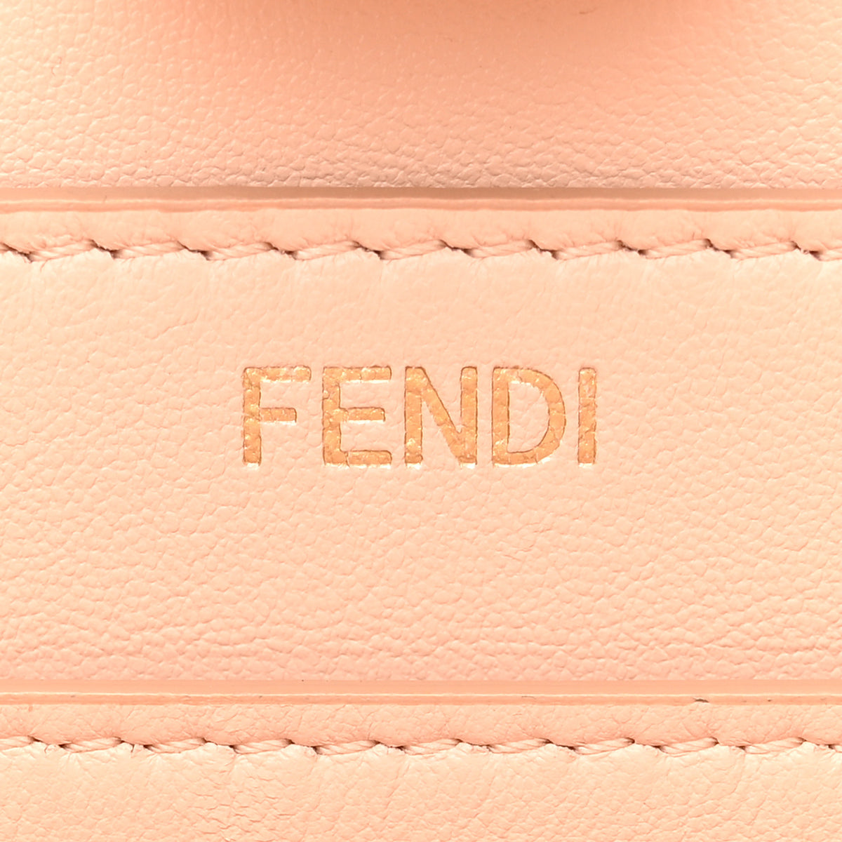 Vitello Seta Nappa Bi-Color Small Peekaboo I SEE U Satchel White Ice Light Rose Tortora