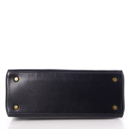 Hermes Box Kelly Retourne 28 Indigo 7 of 38