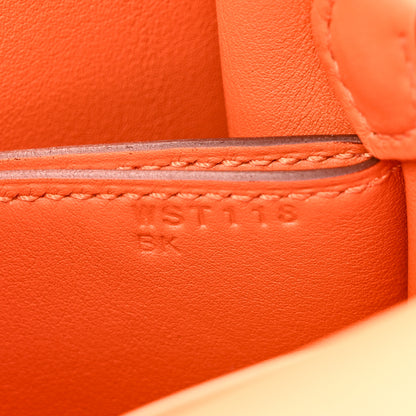 Hermes Swift Mini Sac Roulis Orange 7 of 11