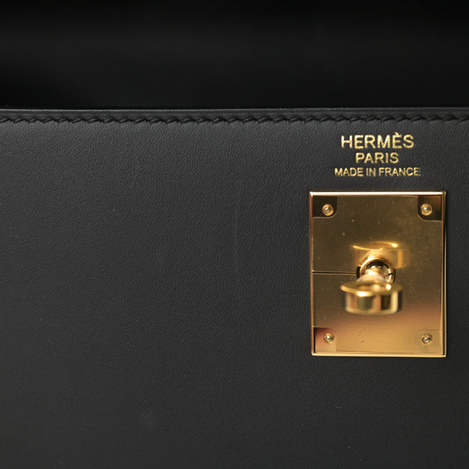 Hermes Sombrero Kelly Sellier 32 Black 11 of 11