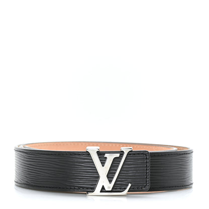 Louis Vuitton Epi 30mm LV Initiales Belt 80 32 Black 1 of 6