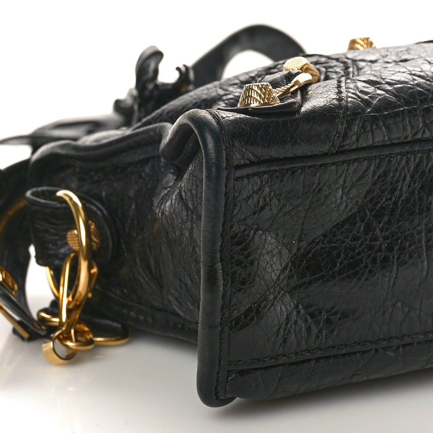 Agneau Giant 12 Gold Hardware Mini City Black