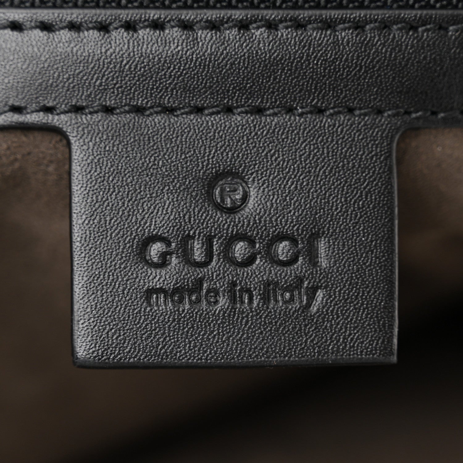 Gucci GG Supreme Monogram Small Eden Day Backpack Black 6 of 10