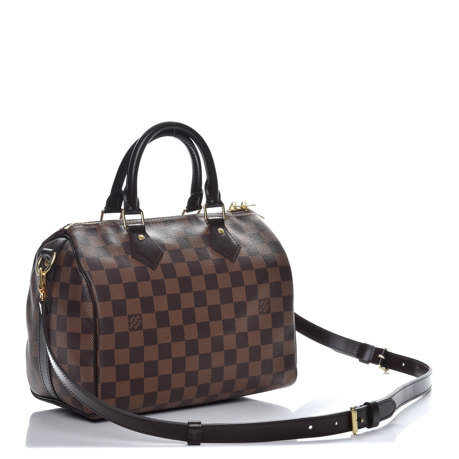 Louis Vuitton Damier Ebene Speedy Bandouliere 25 4 of 9