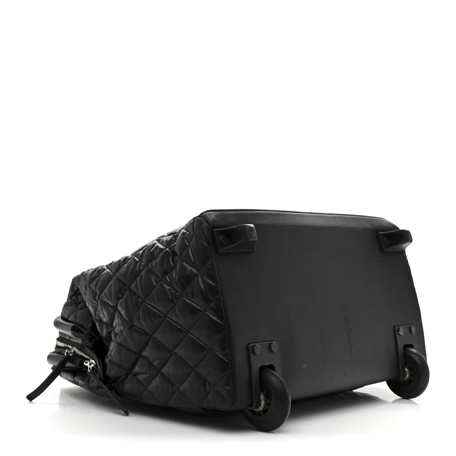 Chanel Nylon Quilted Coco Cocoon Trolley Black 3 of 9