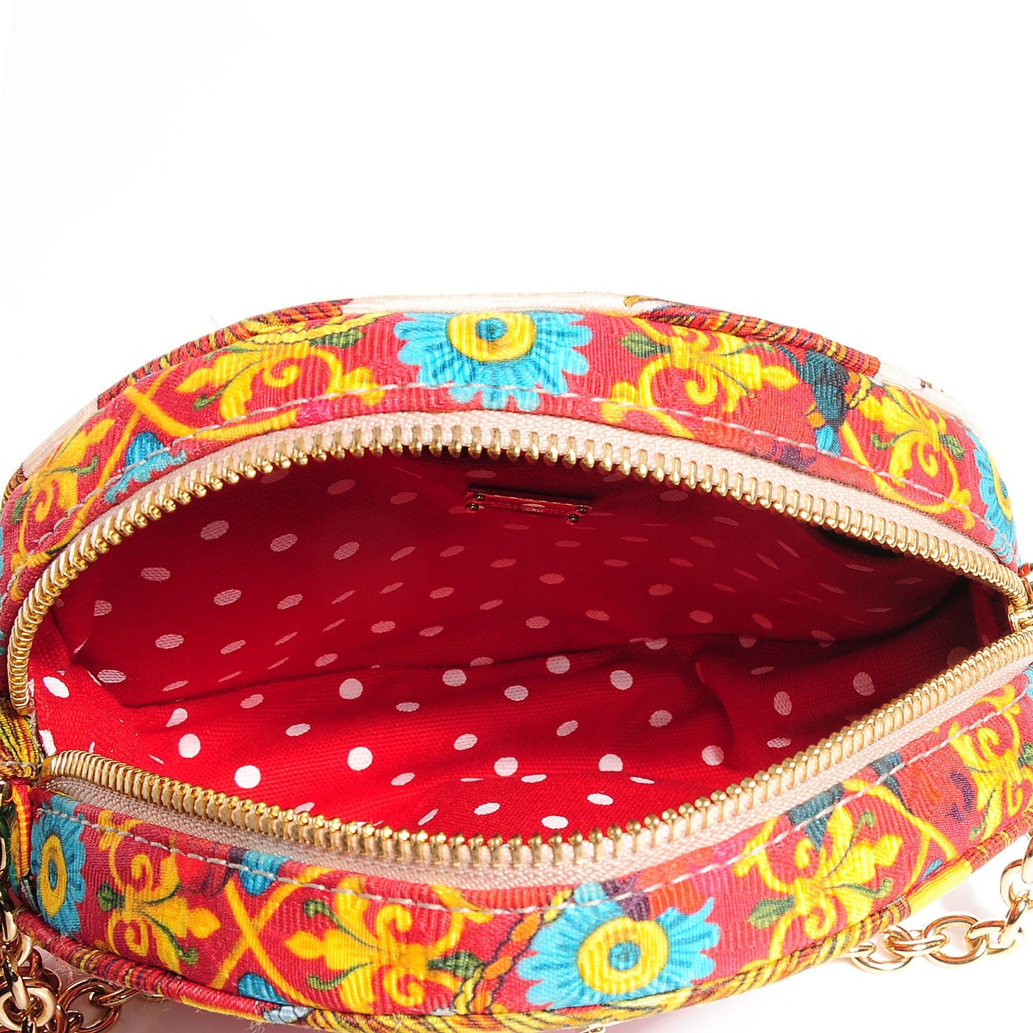Dolce & Gabbana Brocade Floral Glam Crossbody Multicolor 6 of 6