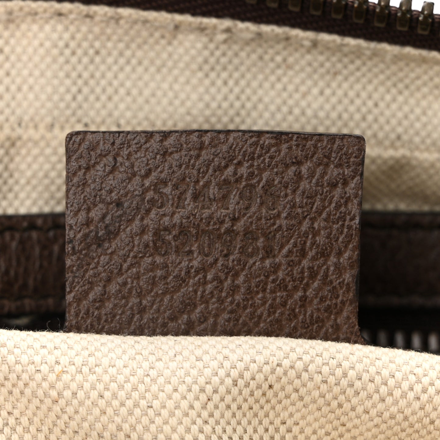 Soft GG Supreme Monogram Medium Ophidia Belt Bag Dark Brown