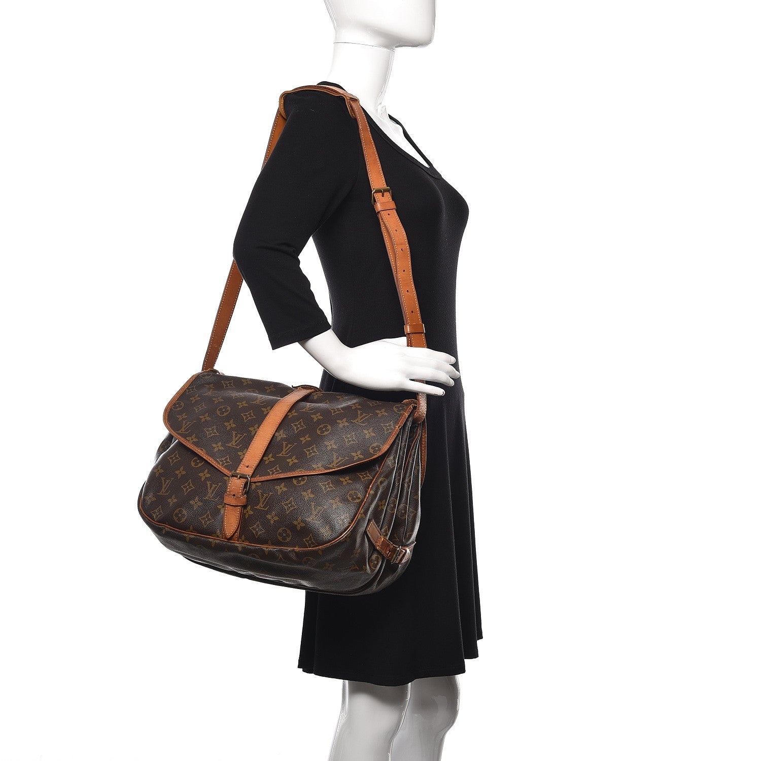 Louis Vuitton Monogram Saumur 35 2 of 28