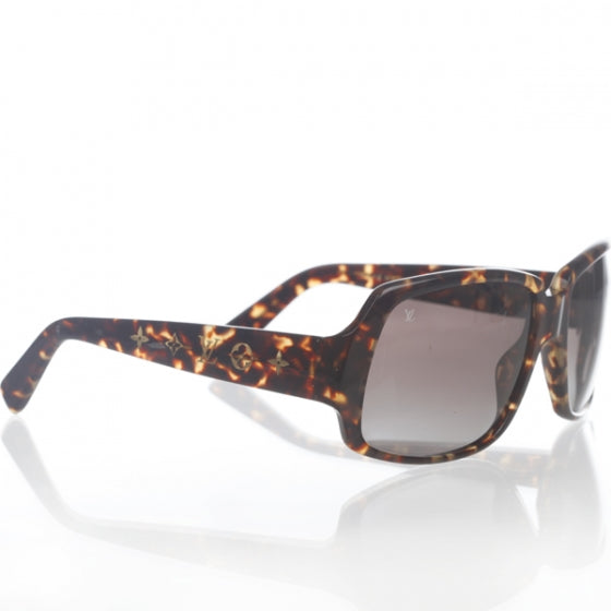 Tortoise Obsession Carre Landscape Sunglasses