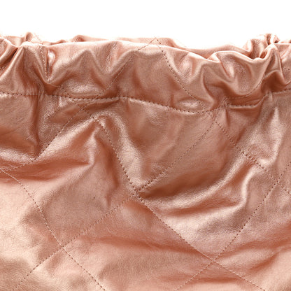 Chanel Metallic Calfskin Quilted Chanel 22 Copper 7 of 11