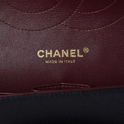 Chanel Caviar Quilted Jumbo Double Flap Black 6 of 8