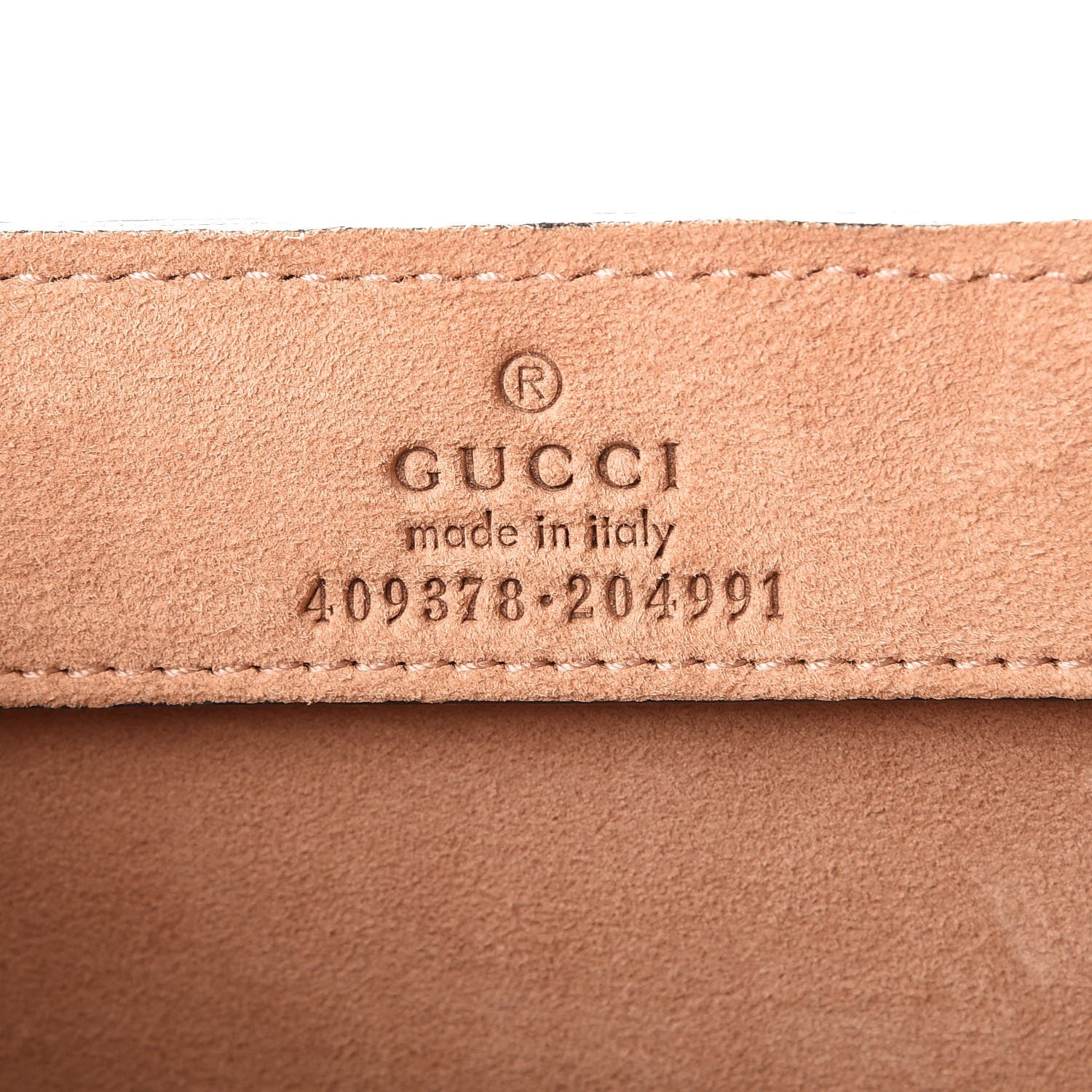 Gucci Calfskin Embossed Medium XL Tote Red 6 of 8
