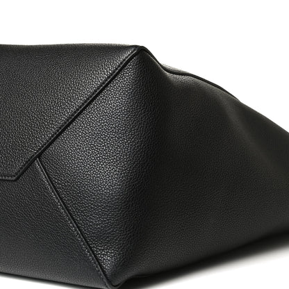 Celine Soft Grained Calfskin Medium Belt Cabas Phantom Black 9 of 9