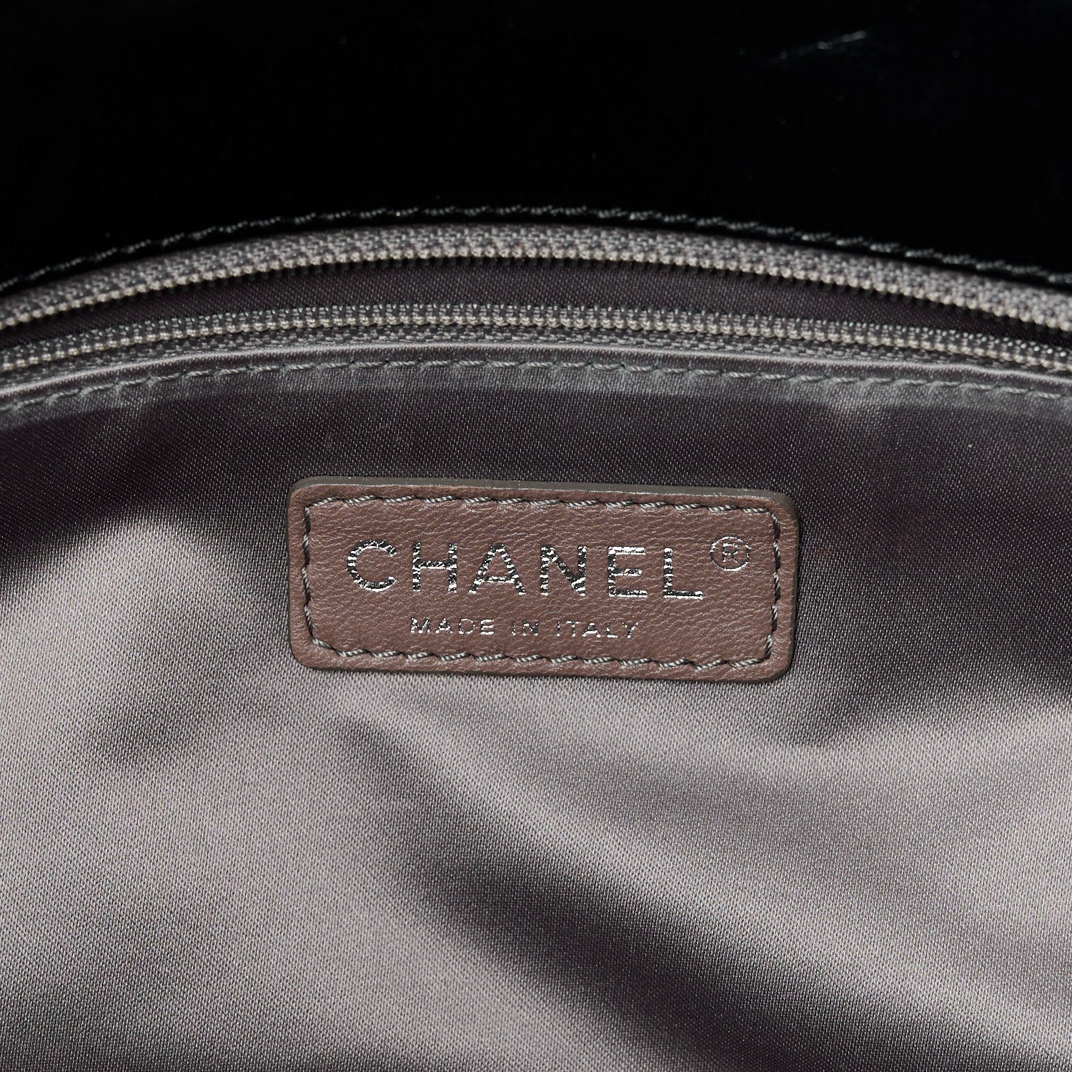 Chanel Glazed Calfskin Twisted Medium Flap Black 6 of 10