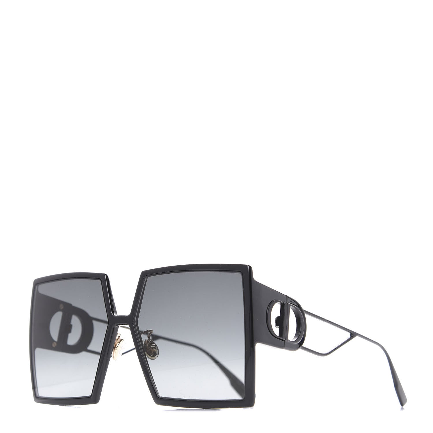 Christian Dior Square 30 Montaigne Sunglasses Black 1 of 10