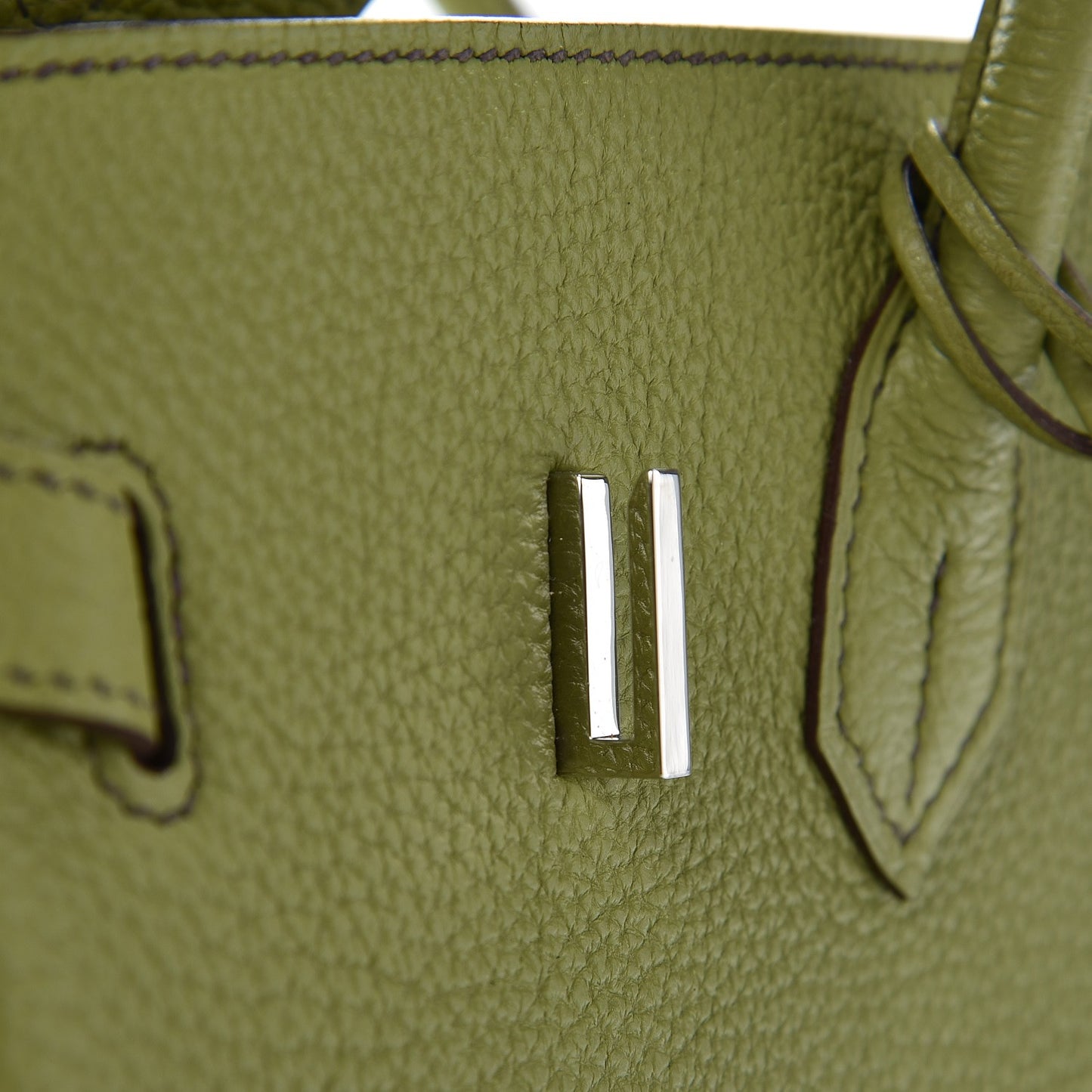 Togo Birkin 35 Vert Anis