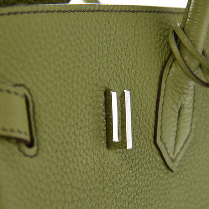Hermes Togo Birkin 35 Vert Anis 26 of 31