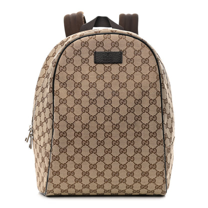 Gucci Monogram Travel Backpack Dark Brown 1 of 11