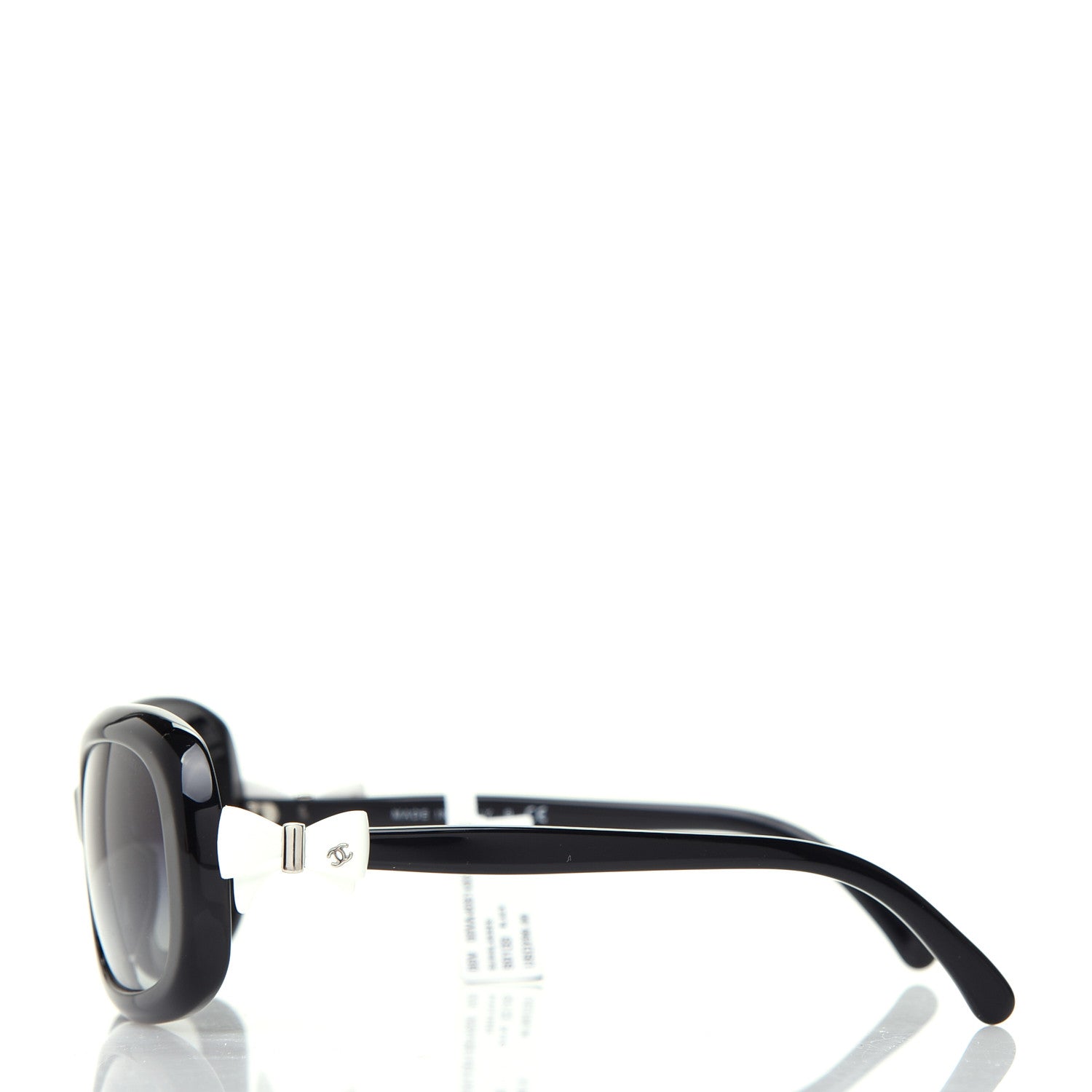 Chanel Acetate CC Bow Sunglasses 5171 Black White 3 of 8