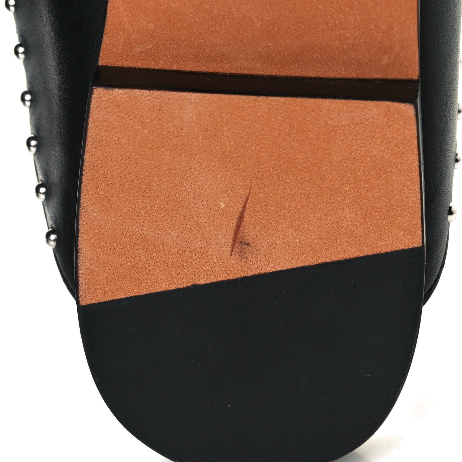 Givenchy Calfskin Studded Elegant Loafer 37 Black 9 of 11