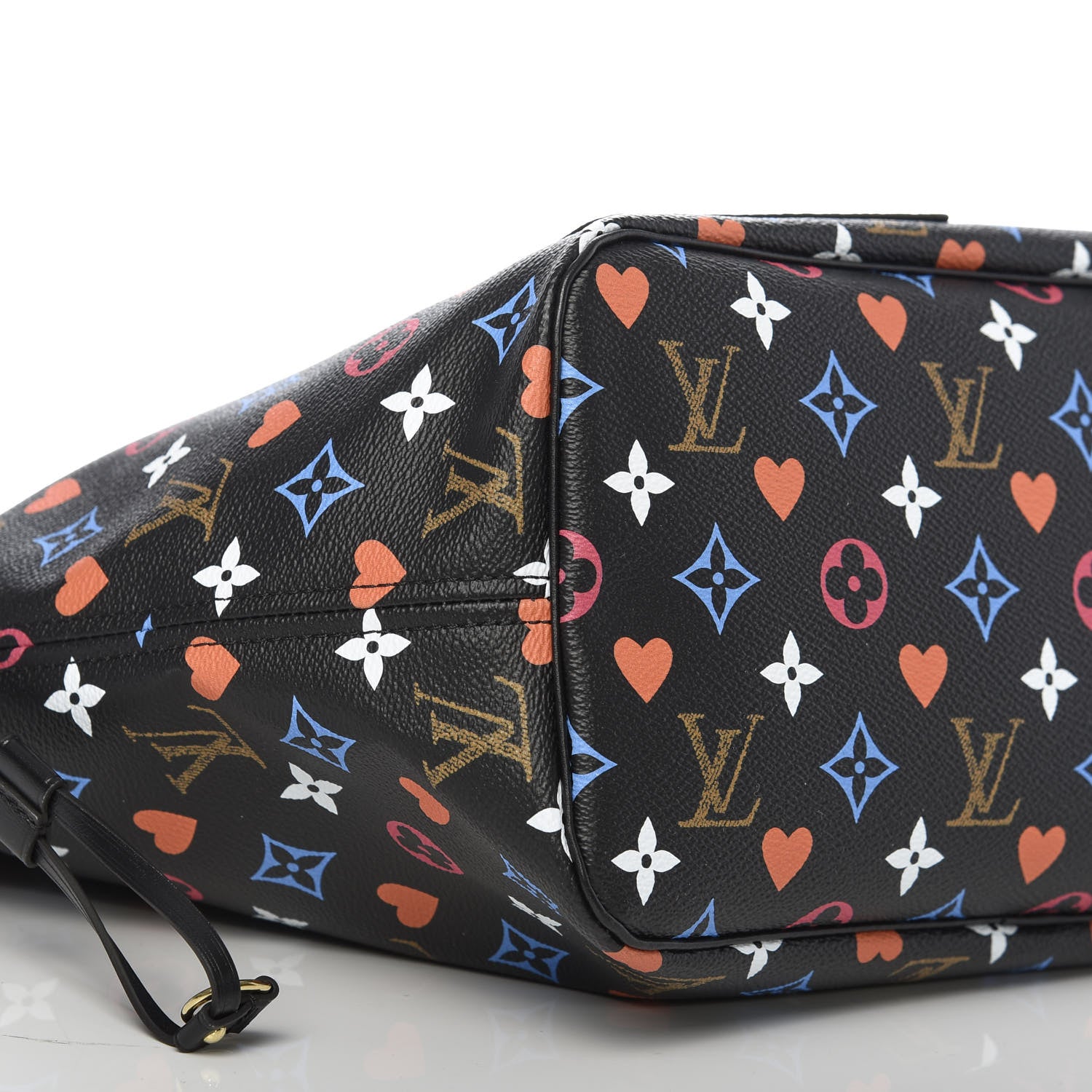 Louis Vuitton Game On Neverfull MM Black 8 of 10