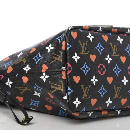 Louis Vuitton Game On Neverfull MM Black 8 of 10