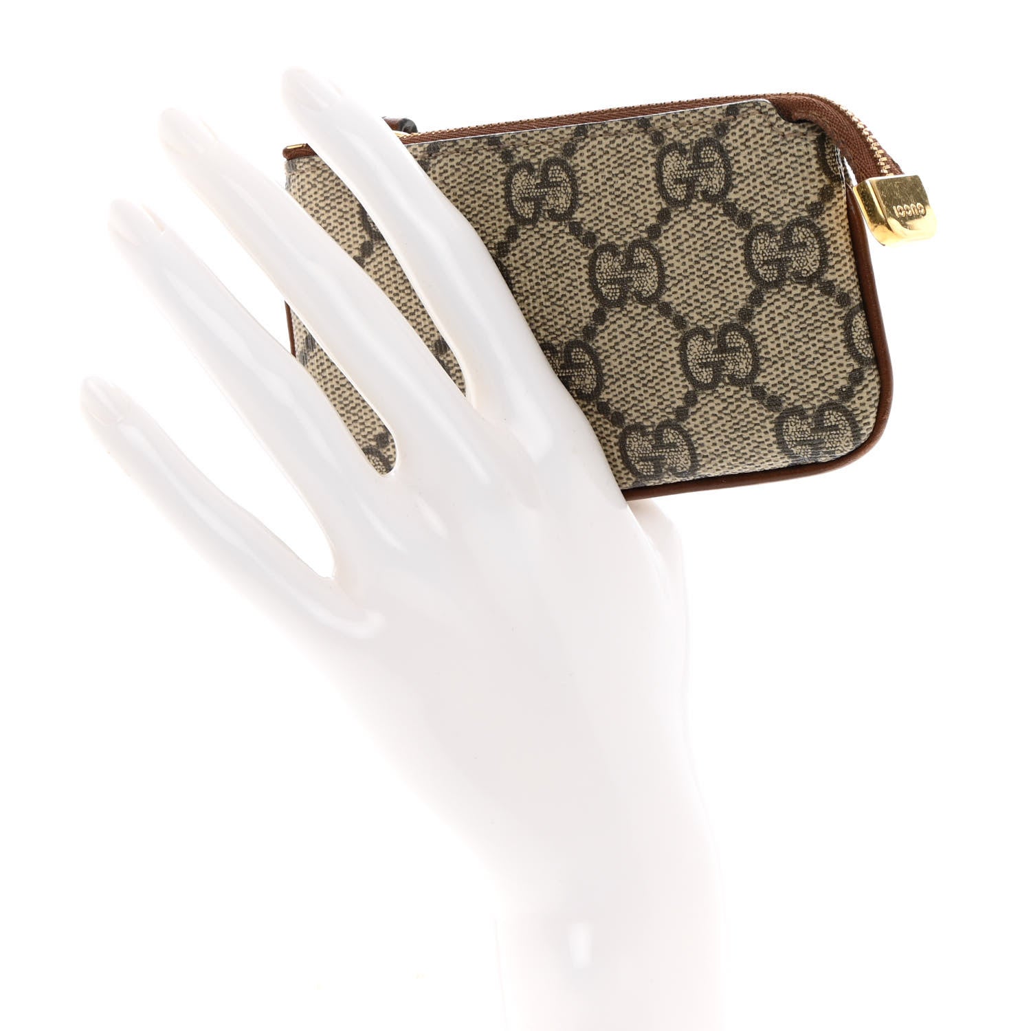 Gucci GG Supreme Monogram Key Case Brown 2 of 11