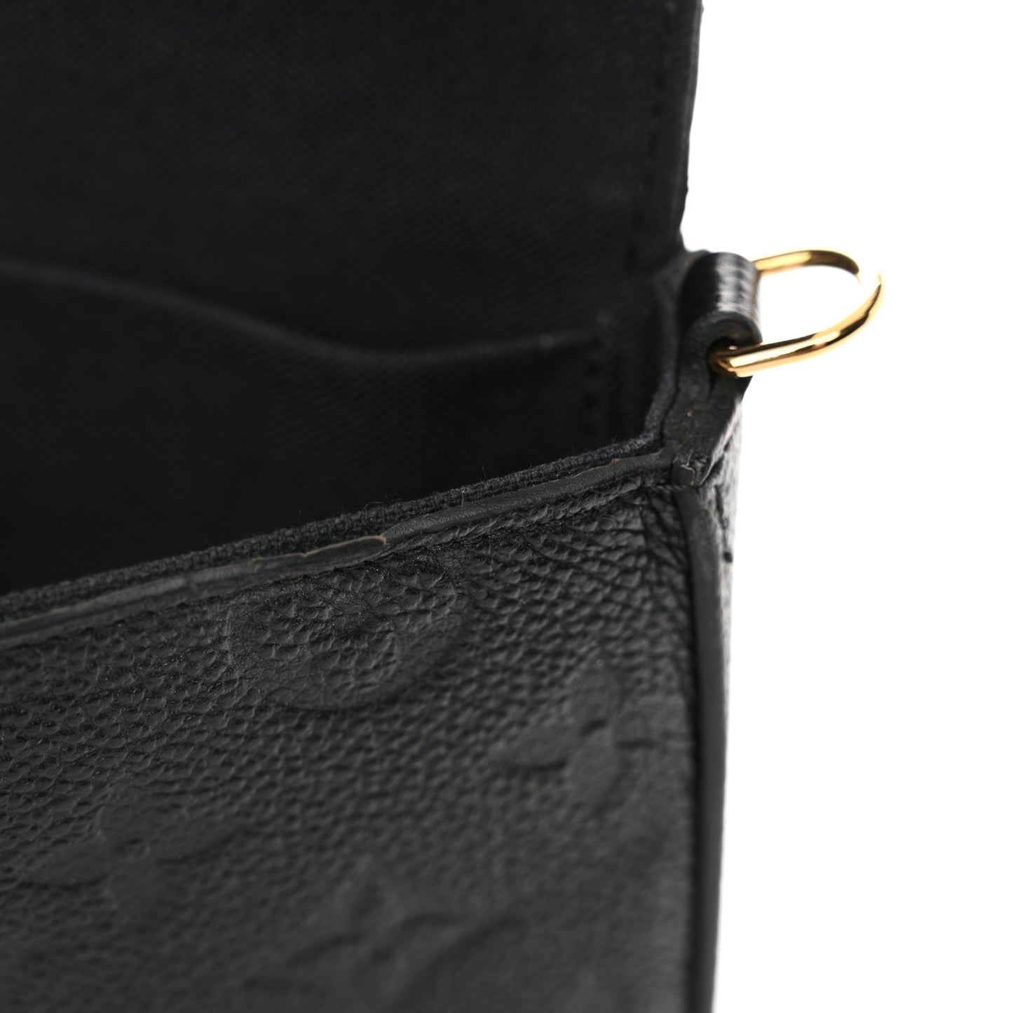 Empreinte Pochette Felicie Chain Wallet Black