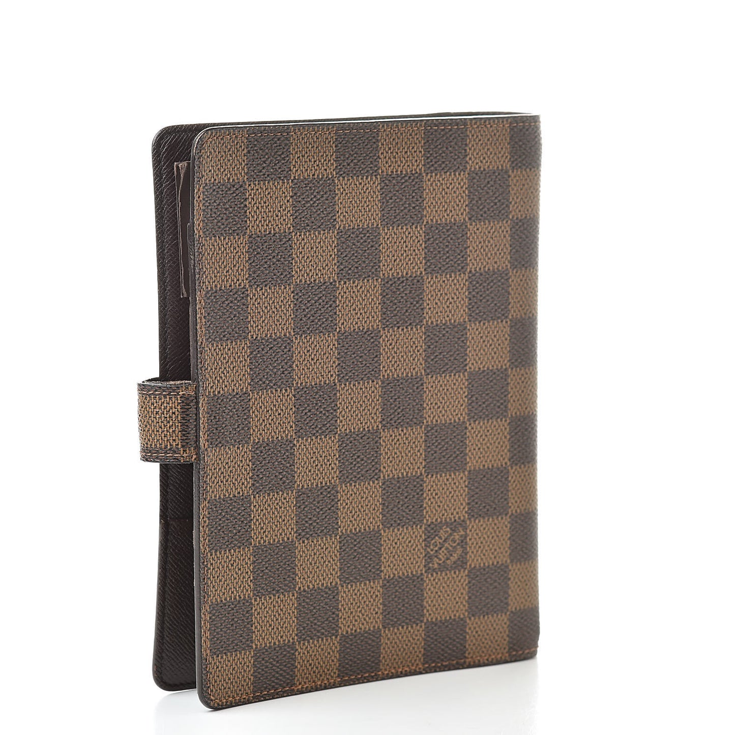 Damier Ebene Medium Ring Agenda Cover