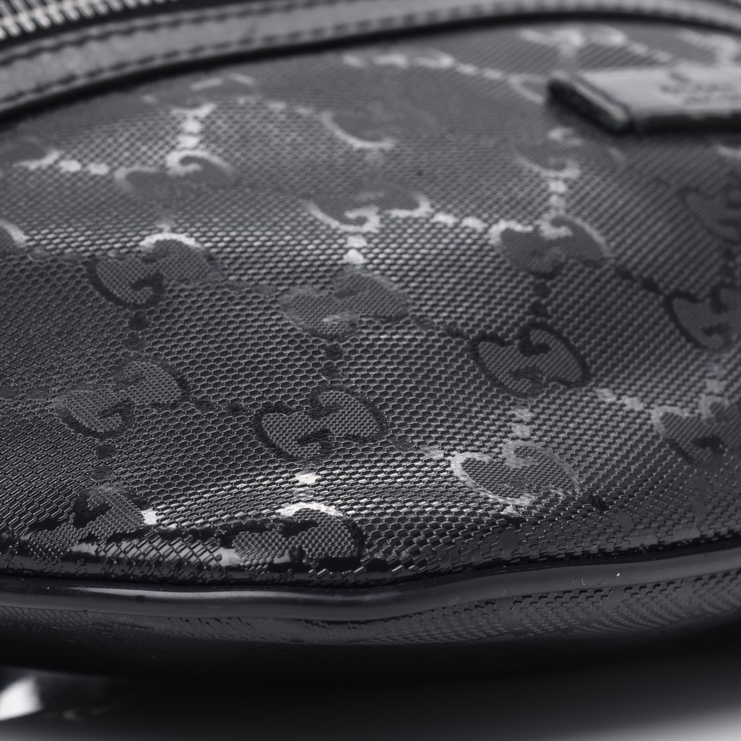 Gucci Imprime Monogram Belt Bag Navy 8 of 15