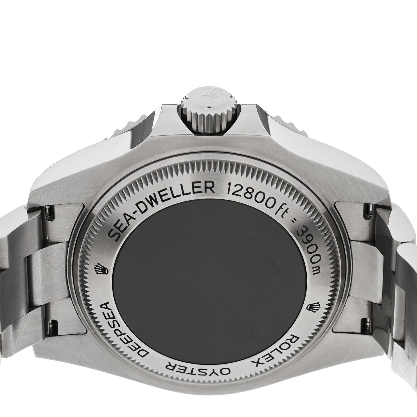 Stainless Steel 44mm Oyster Perpetual Date Sea-Dweller Deepsea Watch Black 126660