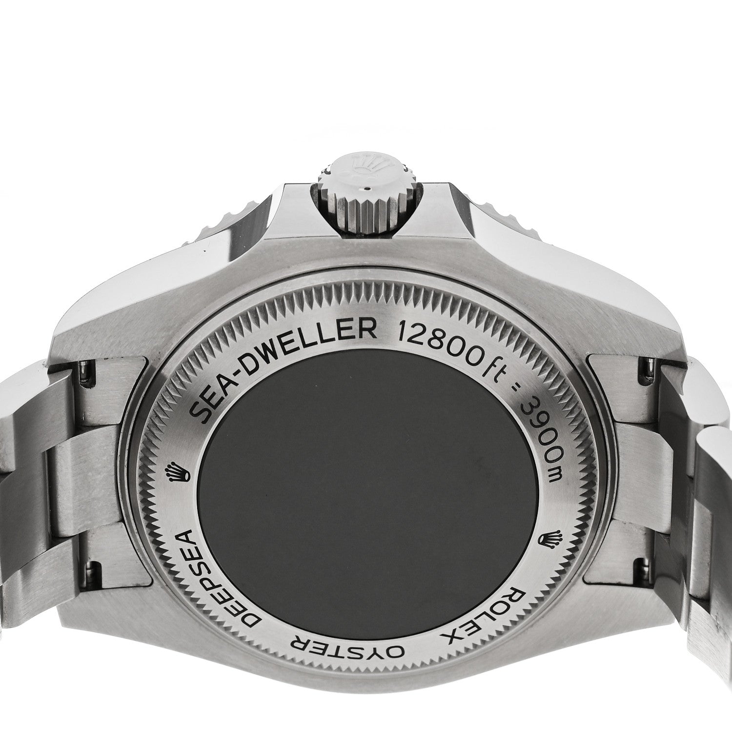 Rolex Stainless Steel 44mm Oyster Perpetual Date Sea-Dweller Deepsea Watch Black 126660 4 of 5