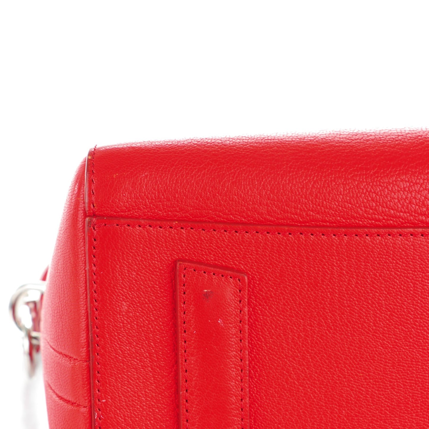 Sugar Goatskin Small Antigona Red
